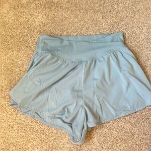 Gilly Hicks active running shorts with crossover waist